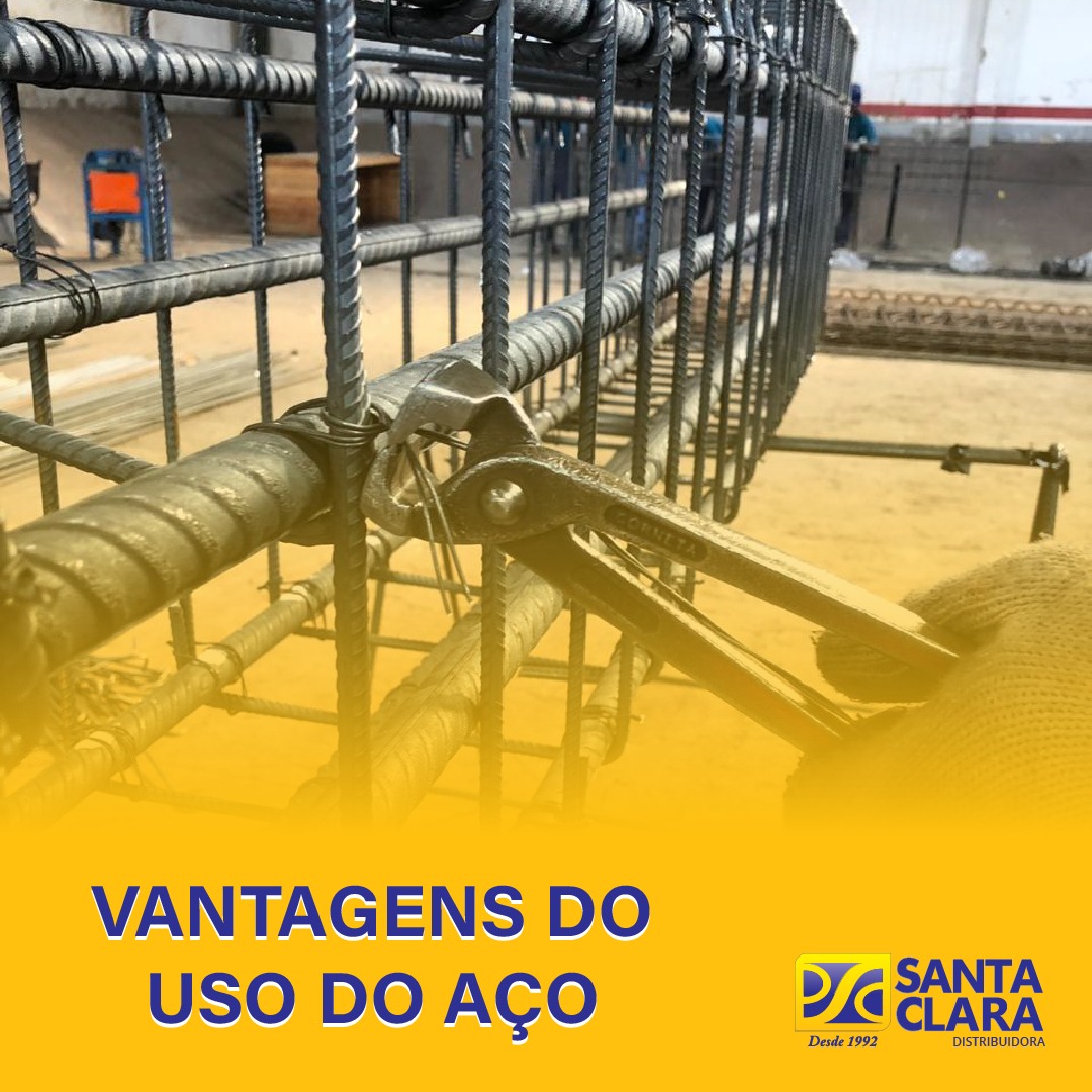 VANTAGENS DO USO DO AÇO